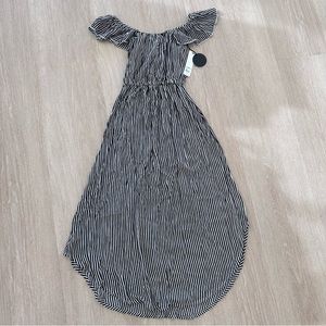 Amuse Society Sheer Bliss Striped Dress